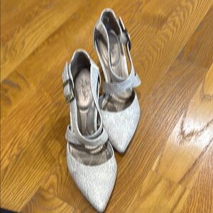 Elegant Beige  Women's Heels